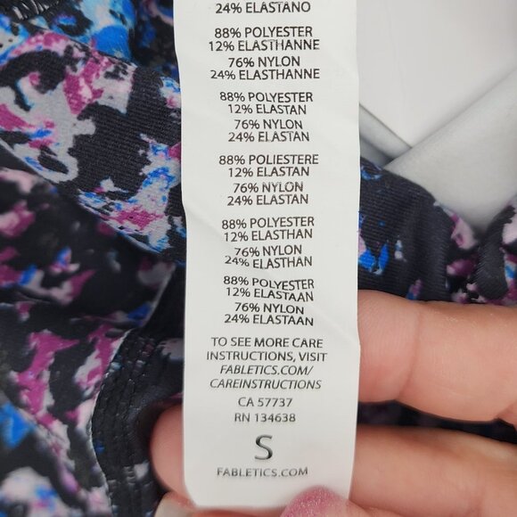 FABLETICS Women's Lisette High Waisted Leggings Size Small New - Picture 7 of 8